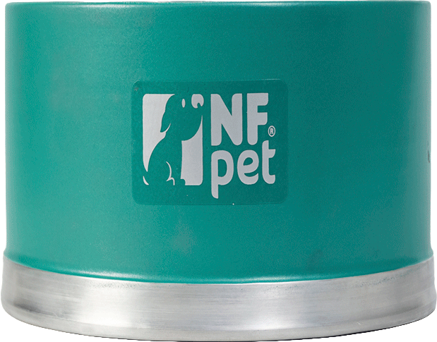Bebedouro NF Pet Térmico Gelate Verde para Cães - 700 mL