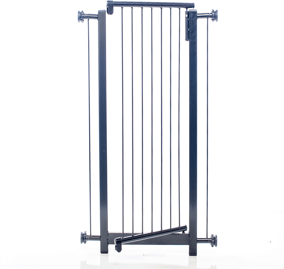 Portão NF Pet Clássico Preto - 70 cm