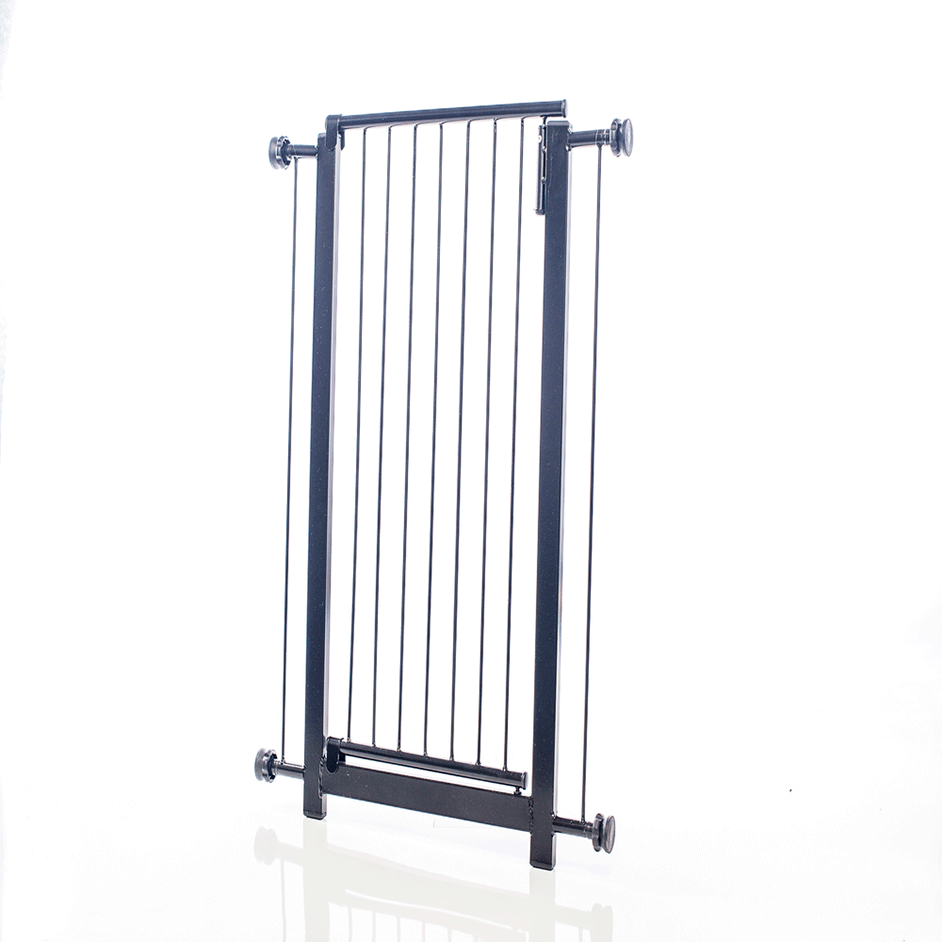 Portão NF Pet Clássico Preto - 70 cm