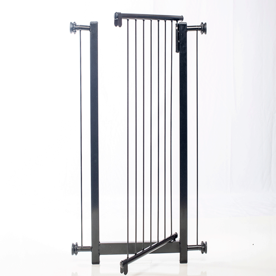 Portão NF Pet Clássico Preto - 70 cm