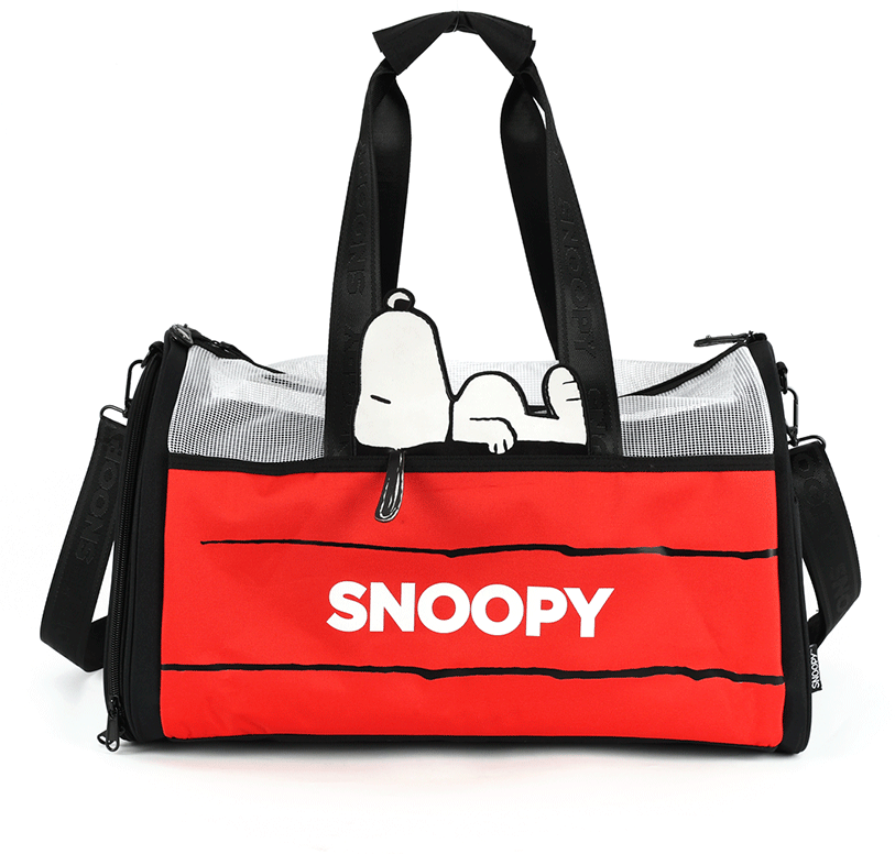 Bolsa Up4you Snoopy Vermelha para Cães e Gatos - Tam. Único