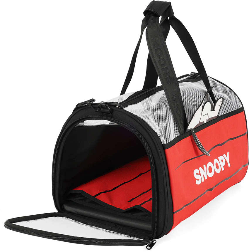 Bolsa Up4you Snoopy Vermelha para Cães e Gatos - Tam. Único