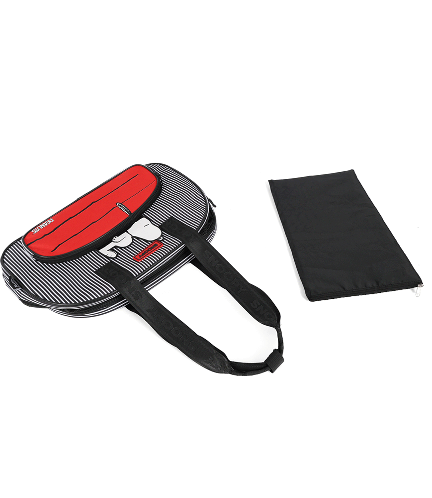 Bolsa Up4you Snoopy Preta Listras para Cães e Gatos - Tam. Único