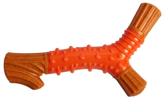Brinquedo Mordedor Kroco com Aroma de Paçoca para Cães - Tam. P