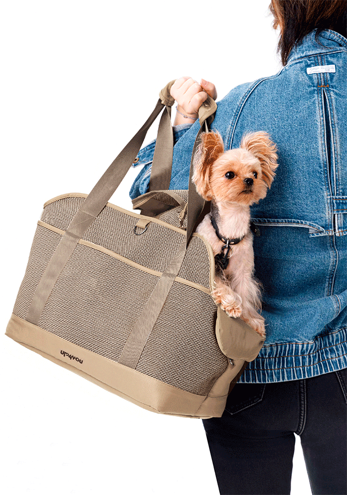 Bolsa Up4you Pet Linha Cream para Cães e Gatos - Tam. Único