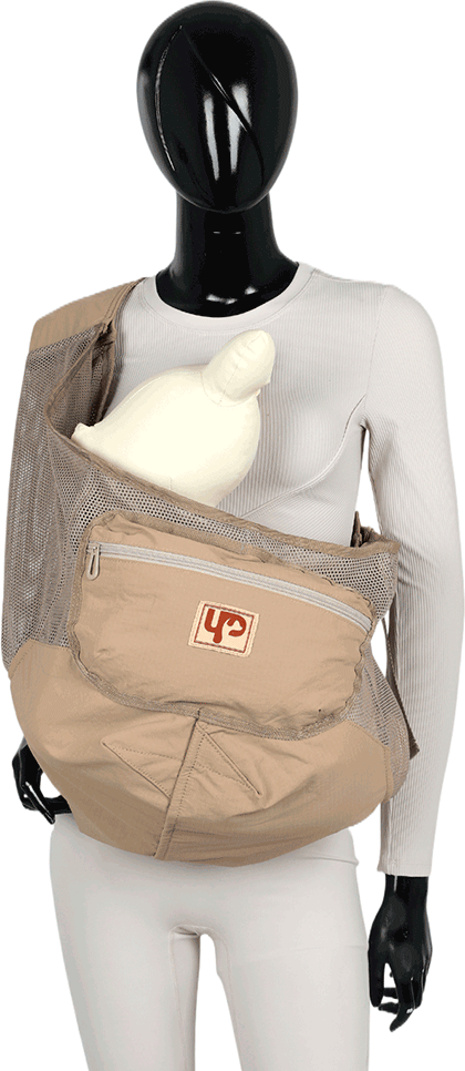 Mochila Up4you Pet Linha Cream para Cães e Gatos - Tam. Único