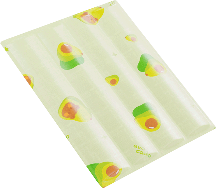 Tapete Quadrado Gelado Up4you Verde para Cães - Tam. M