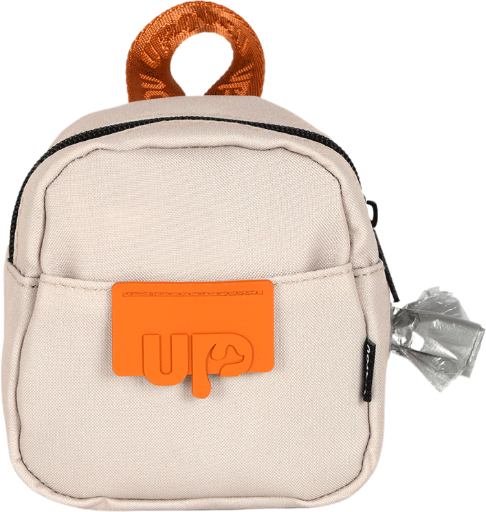 Peitoral, Mochila e Guia Up4you Pet Bege para Cães - Tam. P