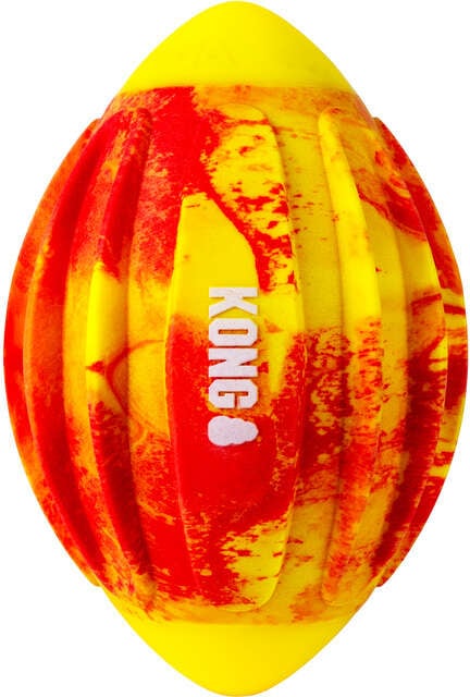 Brinquedo Mordedor Kong FlexBall Sport Football para Cães - Tam. M