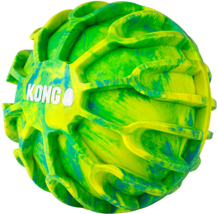 Brinquedo Mordedor Kong FlexBall Sport Ball para Cães - Tam. XG