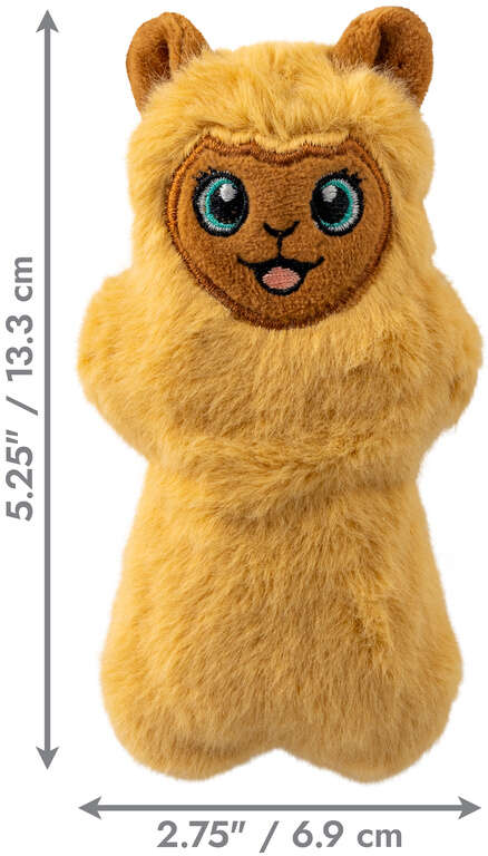 Brinquedo Pelúcia Kong Snuzzles Mini Lhama para Cães - Tam. PP
