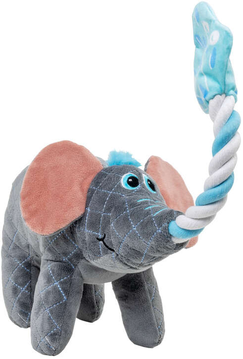 Brinquedo Pelúcia Kong Bendeez Elefante para Cães - Tam. G