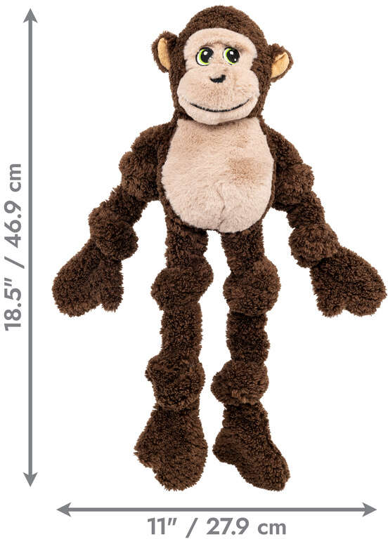 Brinquedo Pelúcia Kong Knots Macaco para Cães - Tam. G