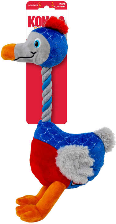 Brinquedo Pelúcia Kong Bendeez Pássaro para Cães - Tam. G