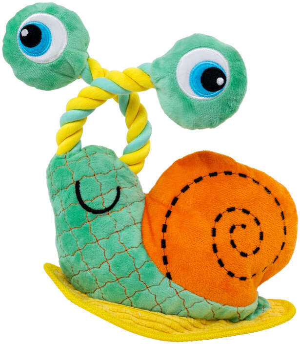 Brinquedo Pelúcia Kong Bendeez Caracol para Cães - Tam. G