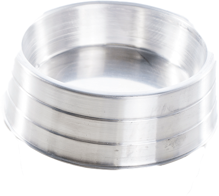Comedouro Alumínio Pesado NF Pet Grande para Cães - 1, 75 L