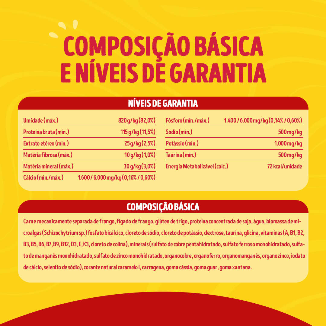 Ração Úmida Purina Friskies Patê Sensações para Gatos Adultos Sabor Frango - 75 g