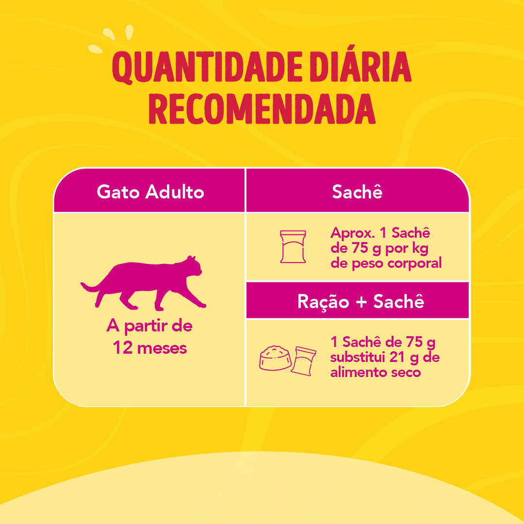 Ração Úmida Purina Friskies Patê Sensações para Gatos Adultos Sabor Carne - 75 g