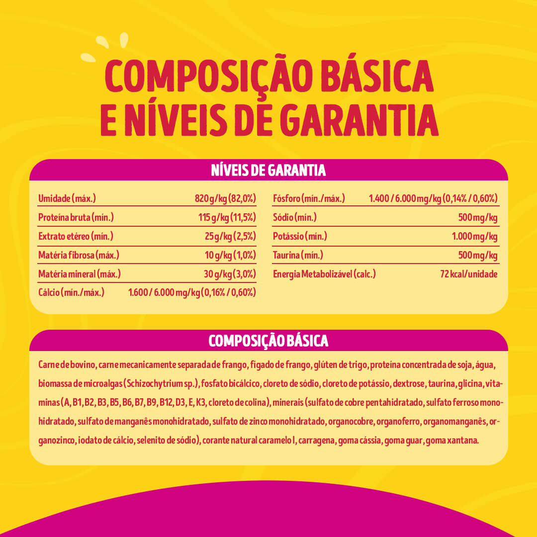 Ração Úmida Purina Friskies Patê Sensações para Gatos Adultos Sabor Carne - 75 g