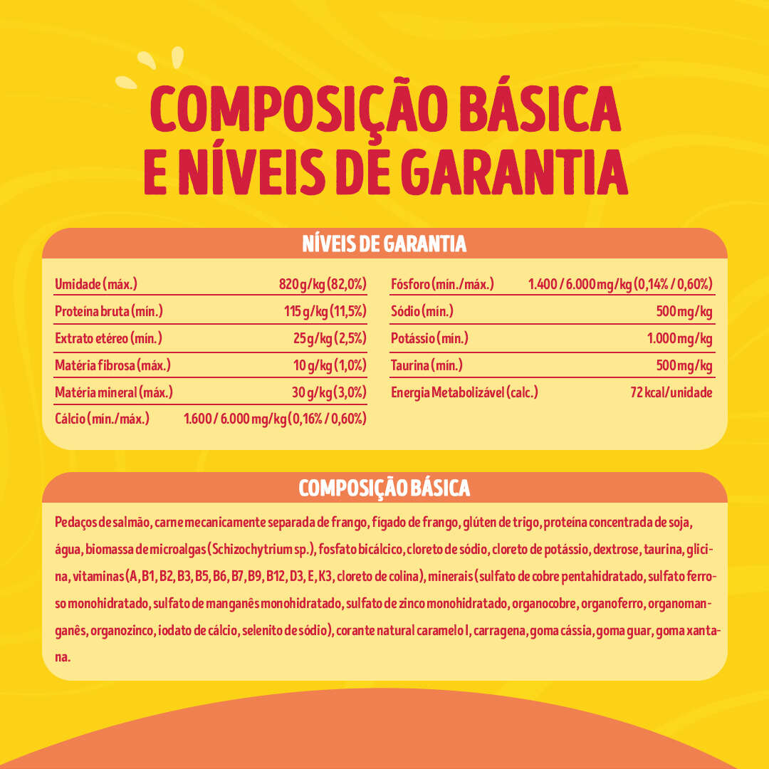 Ração Úmida Purina Friskies Patê Sensações para Gatos Adultos Sabor Salmão - 75 g