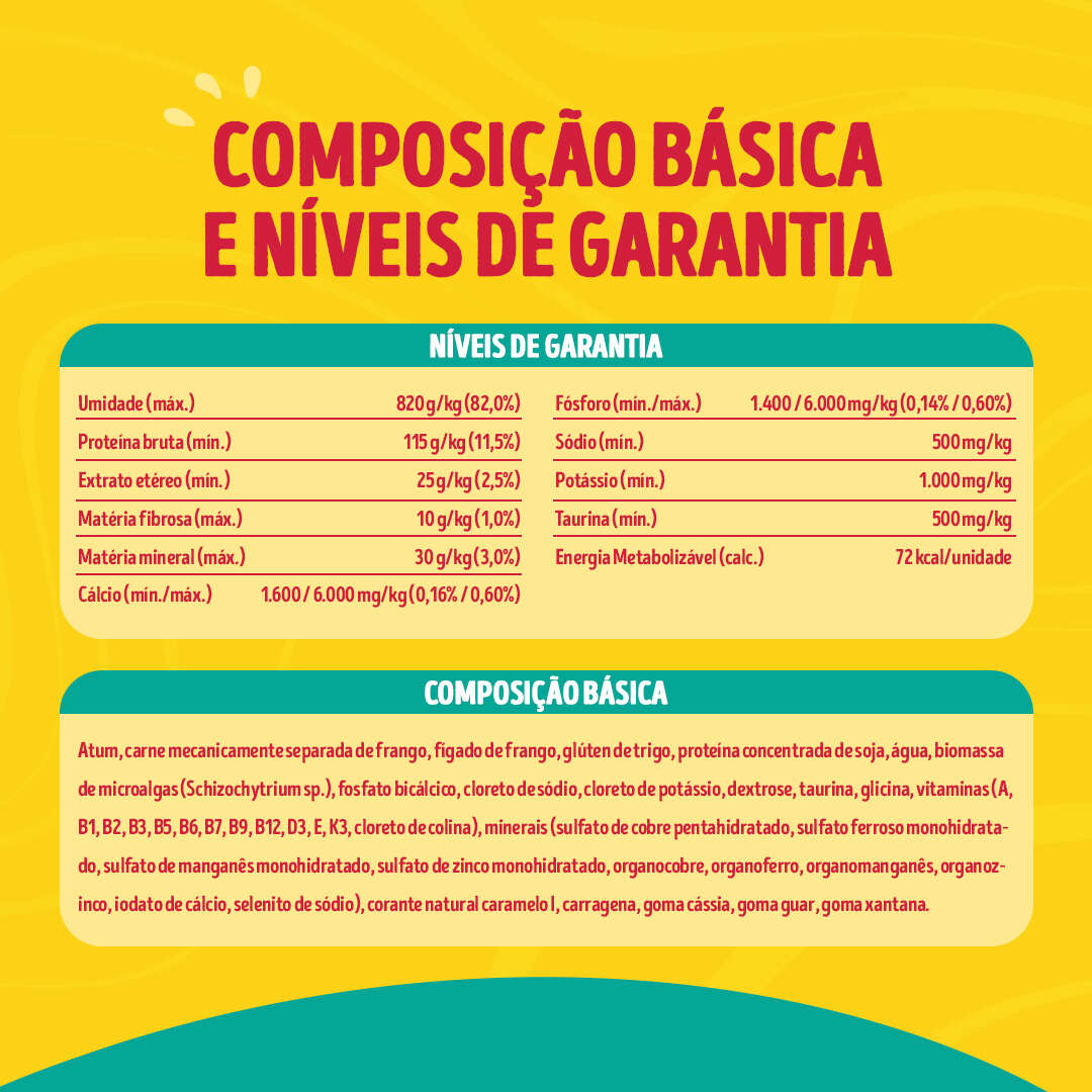 Ração Úmida Purina Friskies Patê Sensações para Gatos Adultos Sabor Atum - 75 g