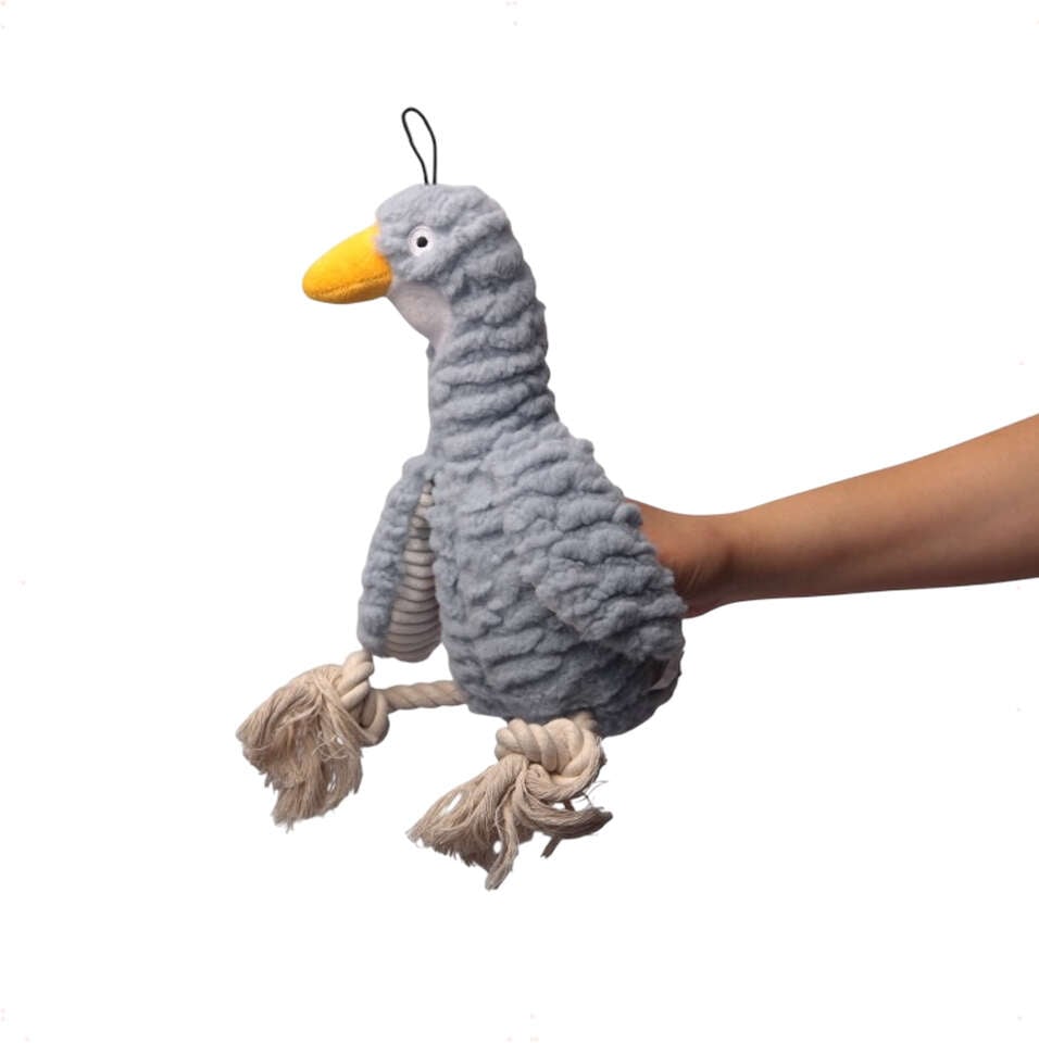Brinquedo Pelúcia Kroco Tucano para Cães - Tam. Único