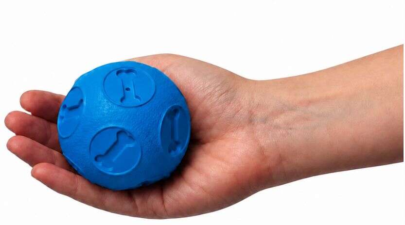 Brinquedo Kroco Bolinha Azul para Cães - Tam. G