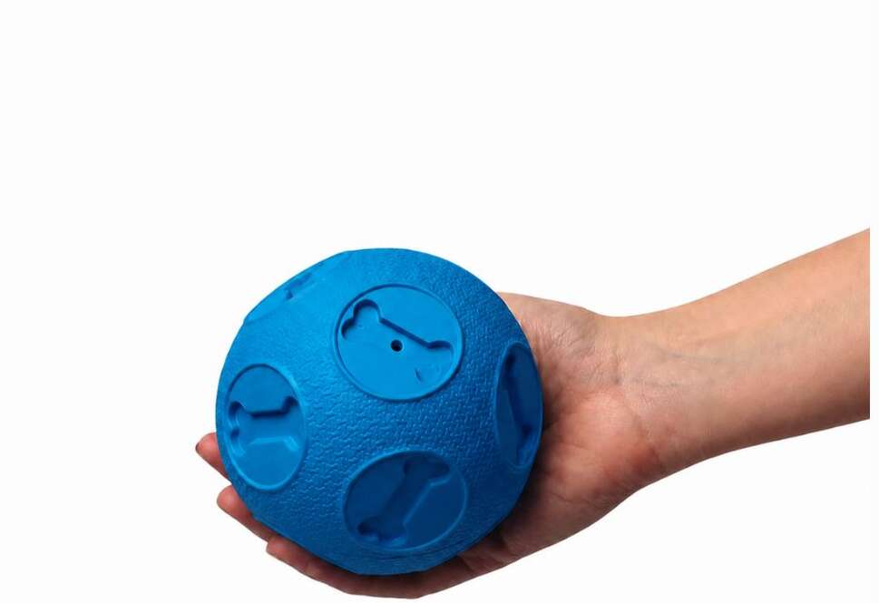 Brinquedo Kroco Bolinha Azul para Cães - Tam. GG