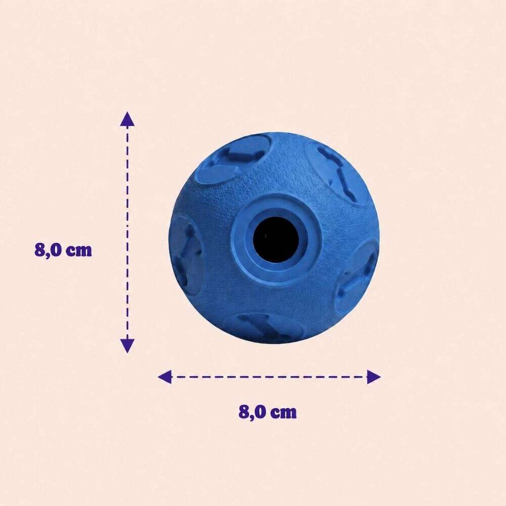 Brinquedo Kroco Bolinha Azul para Cães - Tam. GG