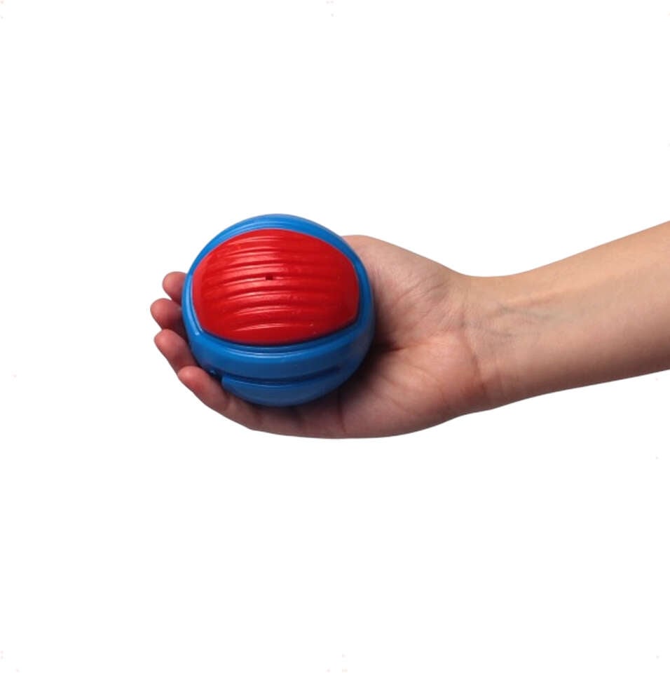 Brinquedo Kroco Bolinha Vermelha e Azul para Cães - Tam. Único