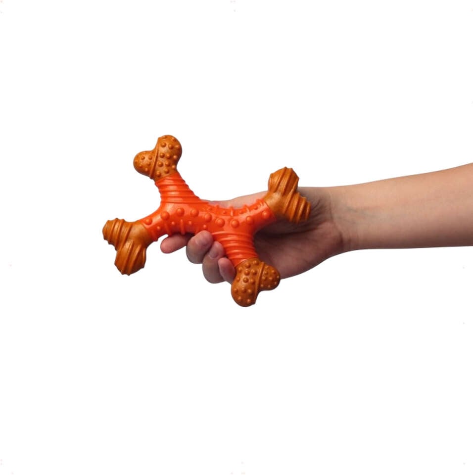 Brinquedo Mordedor Kroco X com Aroma para Cães - Tam. Único