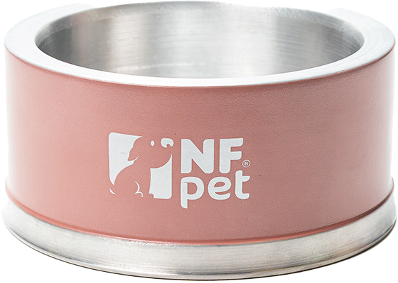 Bebedouro NF Pet Térmico Gelate Rosé para Cães - 700 mL