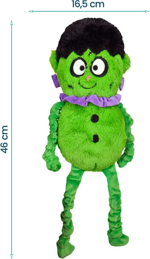 Brinquedo Pelúcia Frankenstein Halloween Meau para Cães - Tam Único