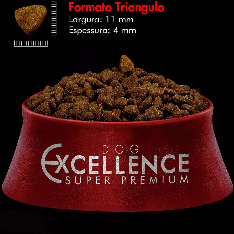 Ração Seca Dog Excellence Super Premium Frango e Arroz para Cães Adultos Raças Pequenas - 10,1Kg
