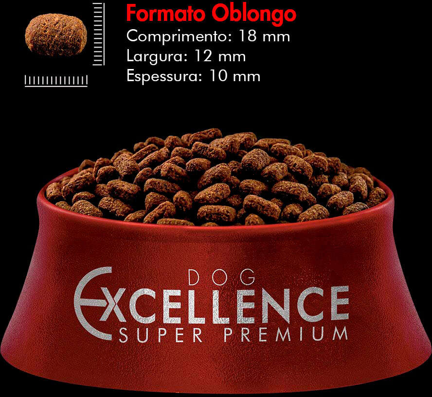 Ração Seca Dog Excellence Super Premium para Cães Sênior Raças Médias e Grandes - 15Kg