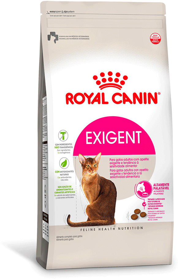 Ração Royal Canin Exigent para Gatos Adultos com Paladar Exigente - 400 g