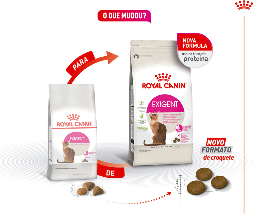 Ração Royal Canin Exigent para Gatos Adultos com Paladar Exigente - 400 g