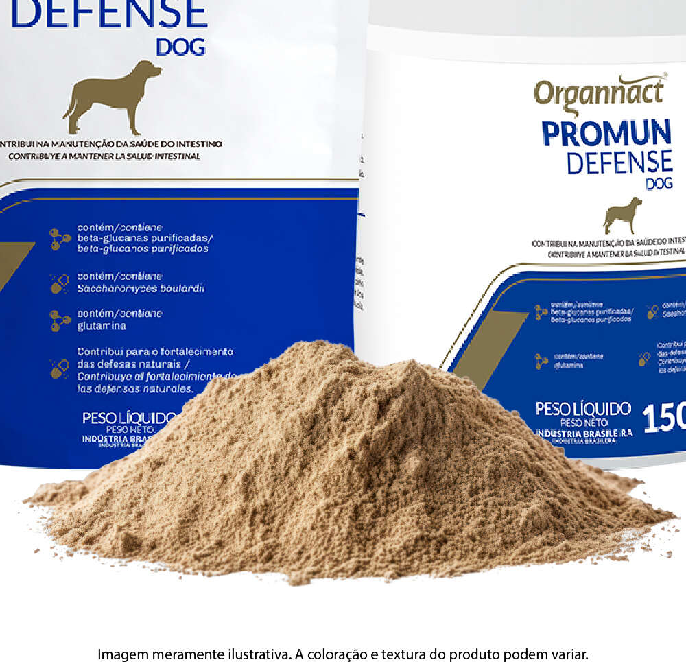 Suplemento Vitamínico Organnact Promun Defense Dog para Cães - 50 g