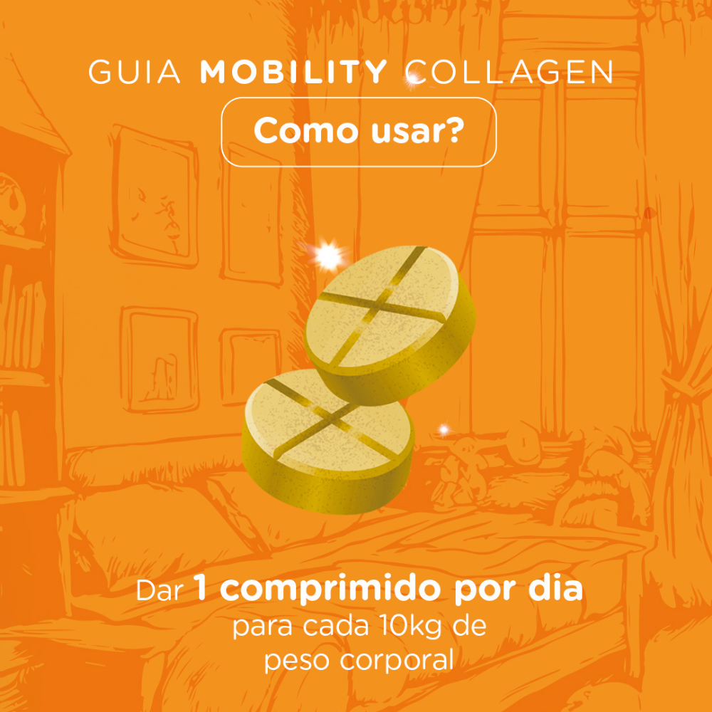 Suplemento Alimentar Soft Care Nutri Mobility Collagen para Cães e Gatos - 30 Cápsulas
