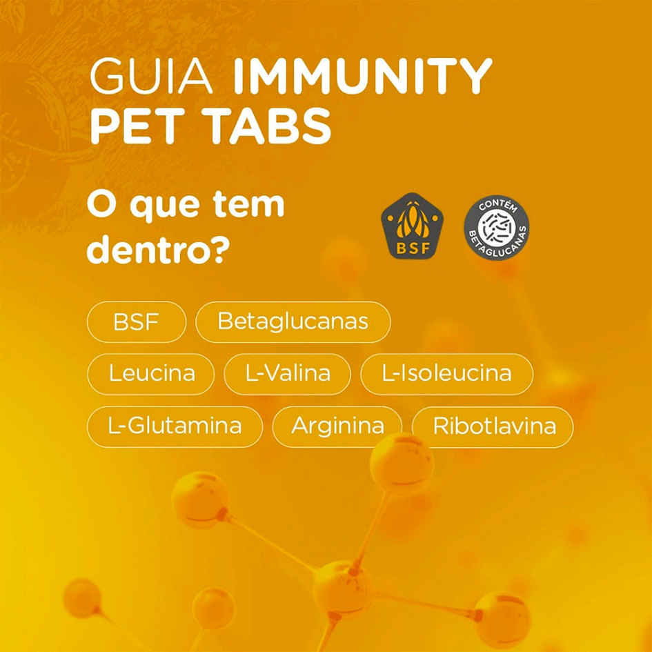 Suplemento Alimentar Soft Care Nutri Immunity Pet Tabs para Cães e Gatos - 30 Tabletes