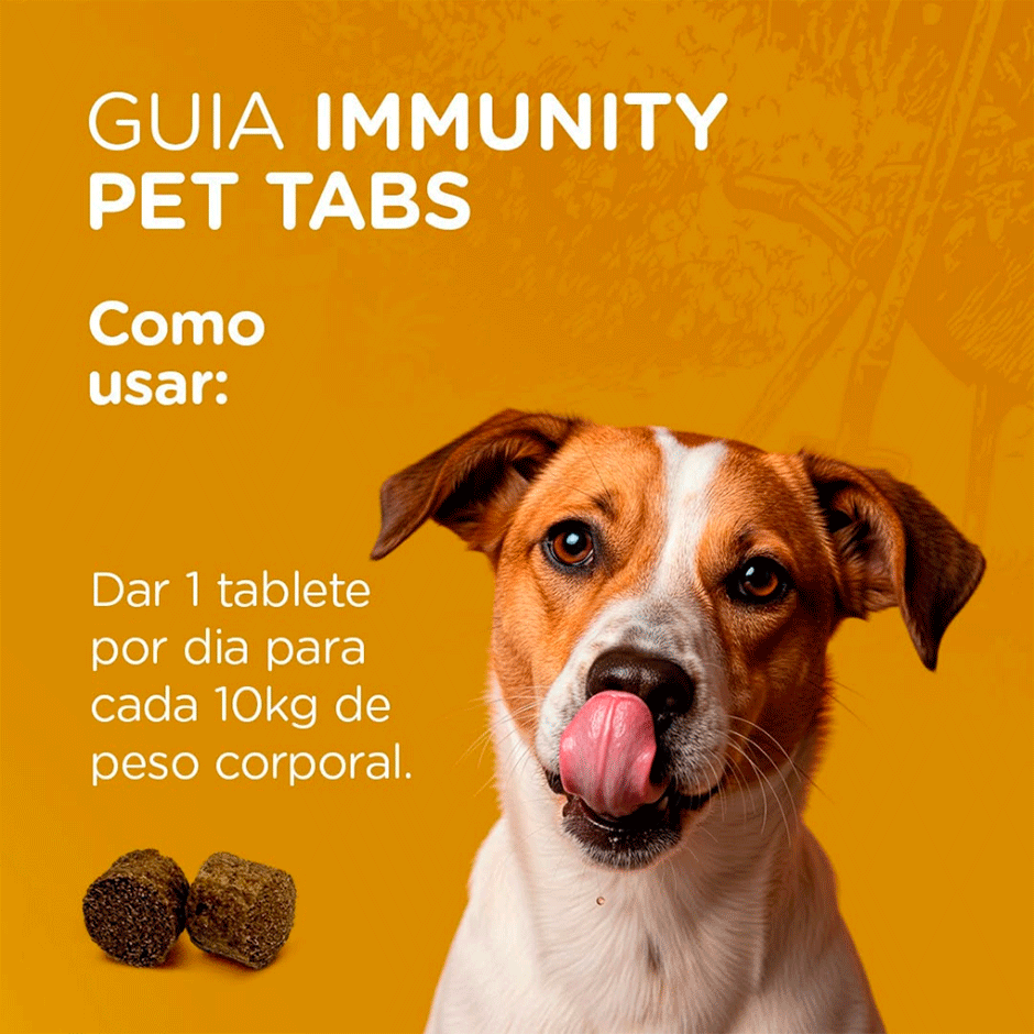 Suplemento Alimentar Soft Care Nutri Immunity Pet Tabs para Cães e Gatos - 30 Tabletes