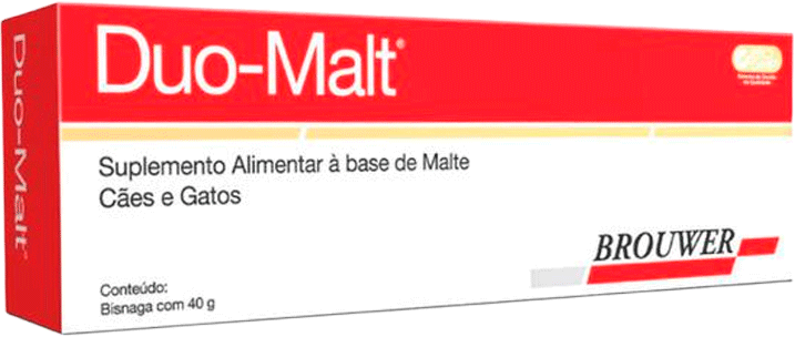 Suplemento Alimentar Brouwer Duo-Malt para Cães e Gatos - 40 g