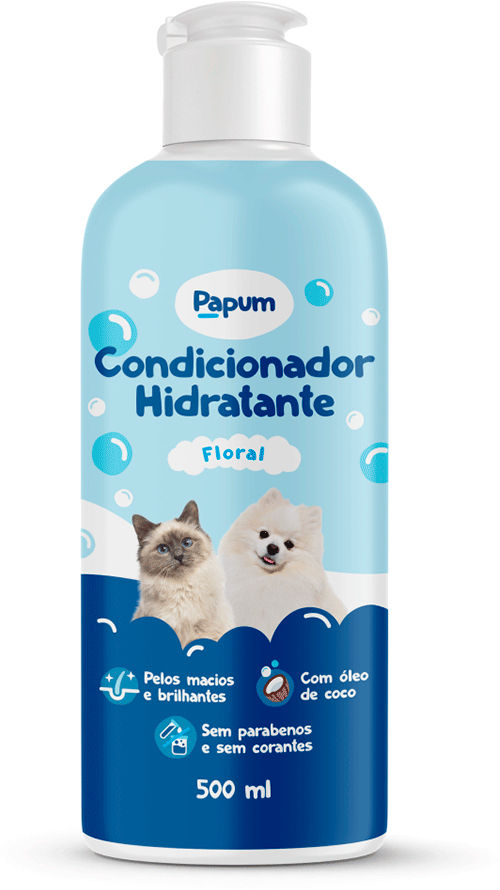 Condicionador Hidratante Papum para Cães e Gatos - 500 ml