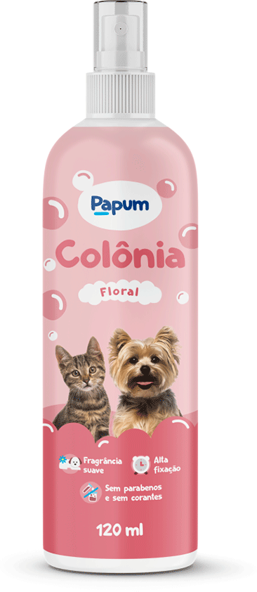 Colônia Papum para Cães e Gatos - 120 ml