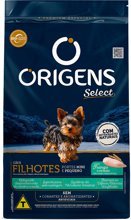 Ração Seca Origens Frango e Cereais Cães Filhotes - 10,1Kg