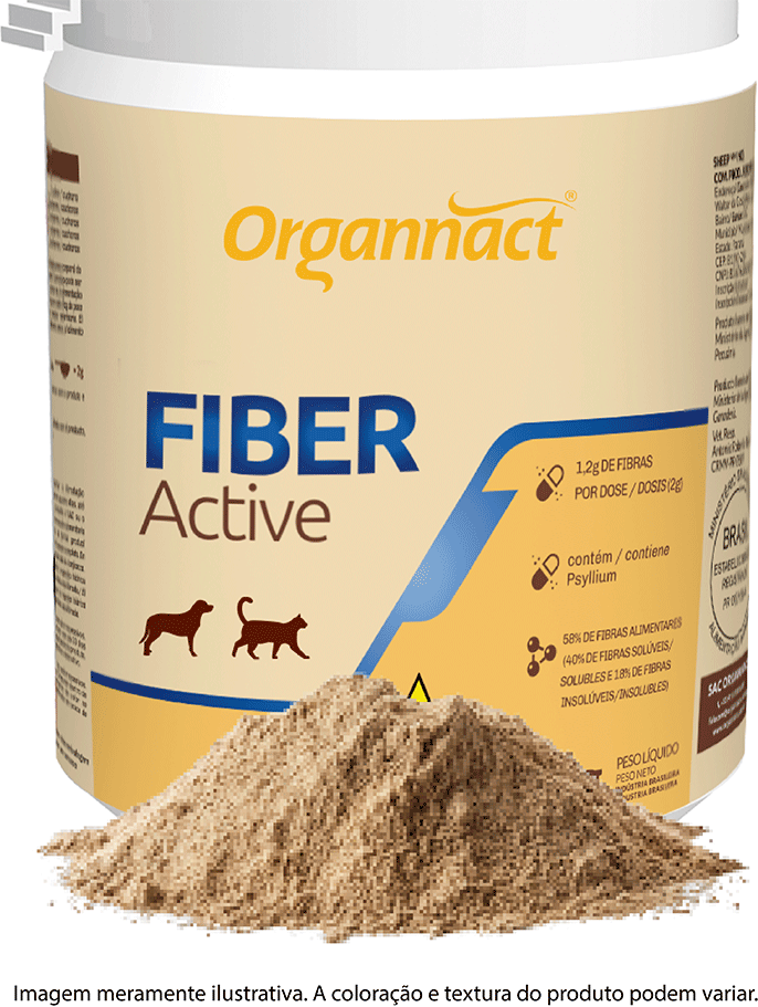 Suplemento Vitamínico Organnact Fiber Active - 120 g