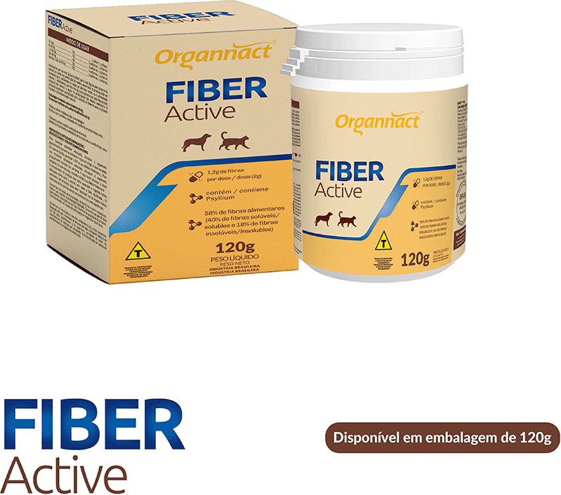 Suplemento Vitamínico Organnact Fiber Active - 120 g