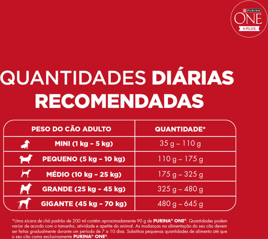 Ração Seca Purina One Plus Hipoalergênica para Cães Adultos Todas as Raças sabor Salmão - 12Kg