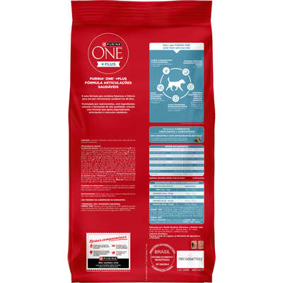 Ração Seca Purina One Plus Articulações Saudáveis para Cães Adultos Todas as Raças sabor Frango