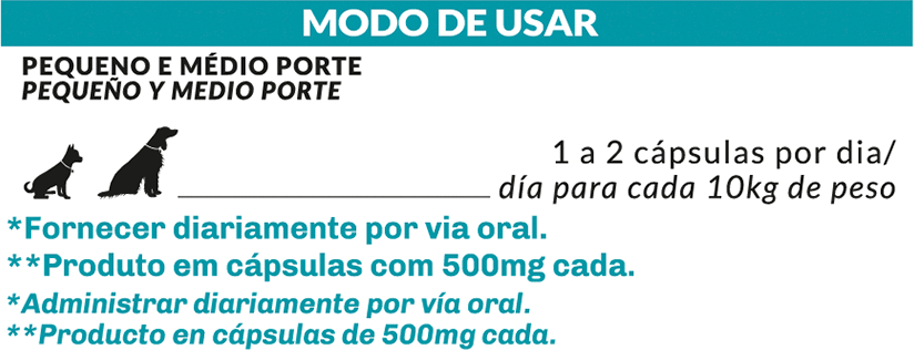 Suplemento Vitamínico Organnact Omega 3 Dog 500 - 15 g